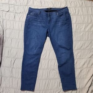 Torrid Curvy Skinny Jeans - Faded Dark Wash 20R